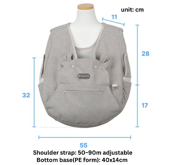 Floral Pet Front Carrier, Ver6