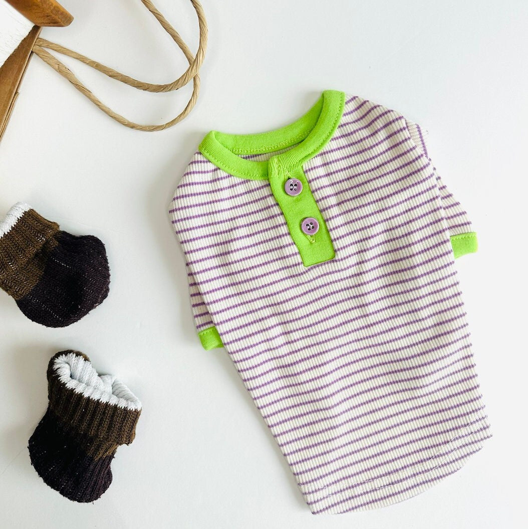 Stripe T-Shirt, S-2XL, Dog-Tee, Dog T-shirt, Dog Top, Dog Clothing, Dog Fashion, Dog Apparel, Undershirt for Dogs - NKpup