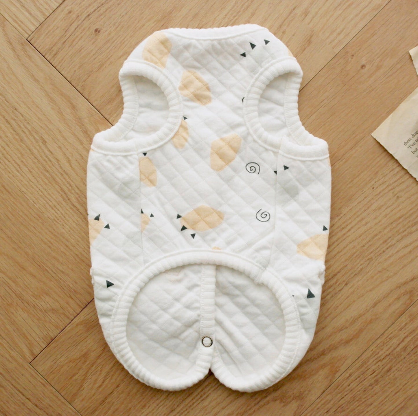 Organic Cotton Zoo Vest, XS-XL, Dog Vest, Dog Cloth, Dog Top, Dog Clothing, Dog Fashion, Dog Apparel