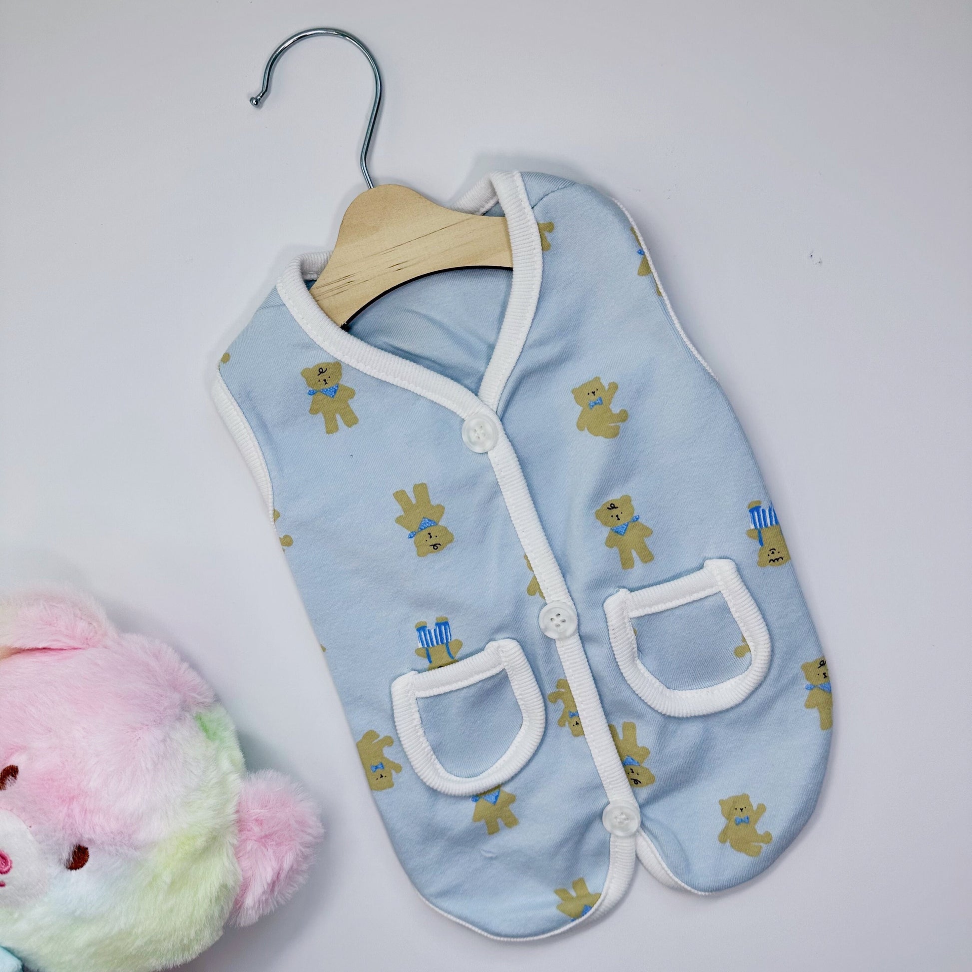 Cozy Bear Vest, S-XL, Pet Clothing, Dog-Vest, Dog Jacket, Dog Fashion, Dog Apparel, Pet Clothing - NKpup