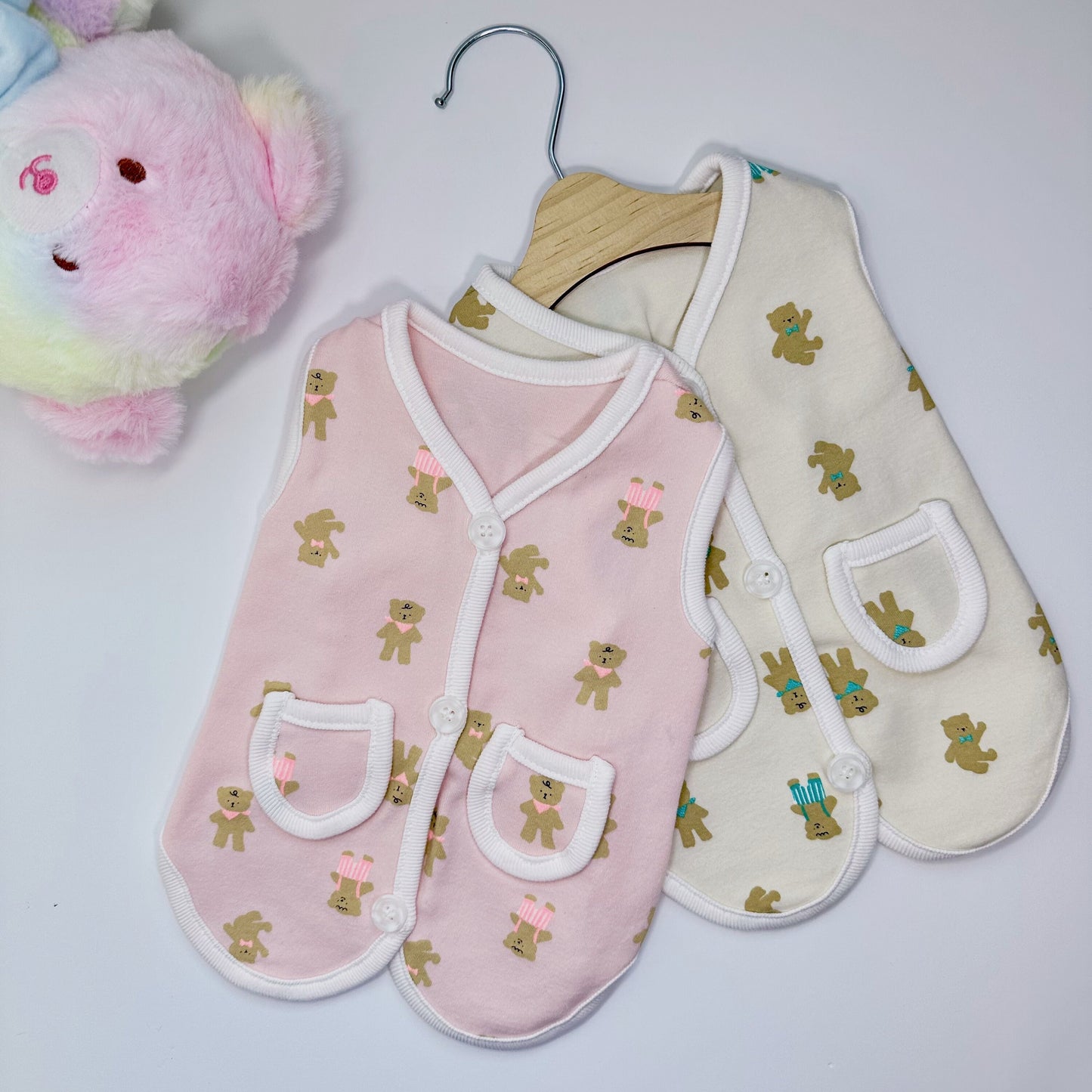 Cozy Bear Vest, S-XL, Pet Clothing, Dog-Vest, Dog Jacket, Dog Fashion, Dog Apparel, Pet Clothing - NKpup