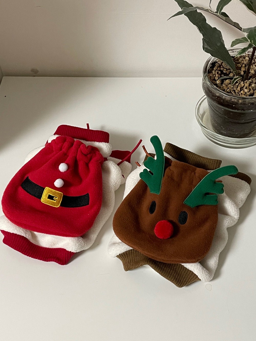 Christmas Sweatshirt w/bag, S-XL, Dog-Sweatshirt, Christmas Costume Dog, Halloween, Dog Top, Dog Clothing, Dog Fashion, Dog Apparel - NKpup