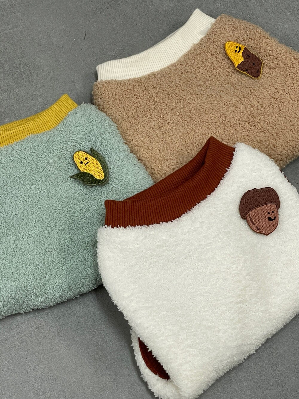 Cozy Fleece Vest, S-2XL, Pet Clothing, Dog-Tee, Dog check-shirt, Dog Top, Dog Fashion, Dog Apparel, Dog Long sleeves