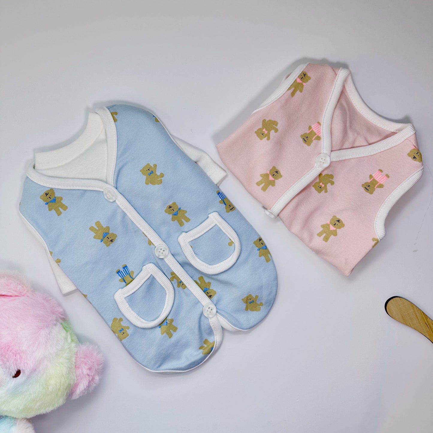 Cozy Bear Vest, S-XL, Pet Clothing, Dog-Vest, Dog Jacket, Dog Fashion, Dog Apparel, Pet Clothing - NKpup