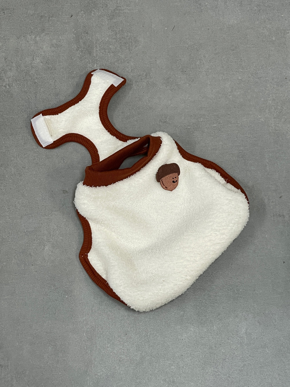 Cozy Fleece Vest, S-2XL, Pet Clothing, Dog-Tee, Dog check-shirt, Dog Top, Dog Fashion, Dog Apparel, Dog Long sleeves