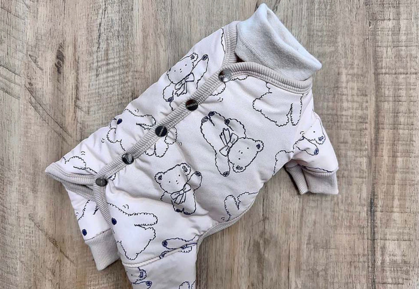 Bear Fleece Overall, S-2XL, Pet Pants, Dog Jumpsuit, Pet Clothing, Dog Coat, Dog Winter Top, Dog Fashion, Dog Apparel, Pet Clothing - NKpup