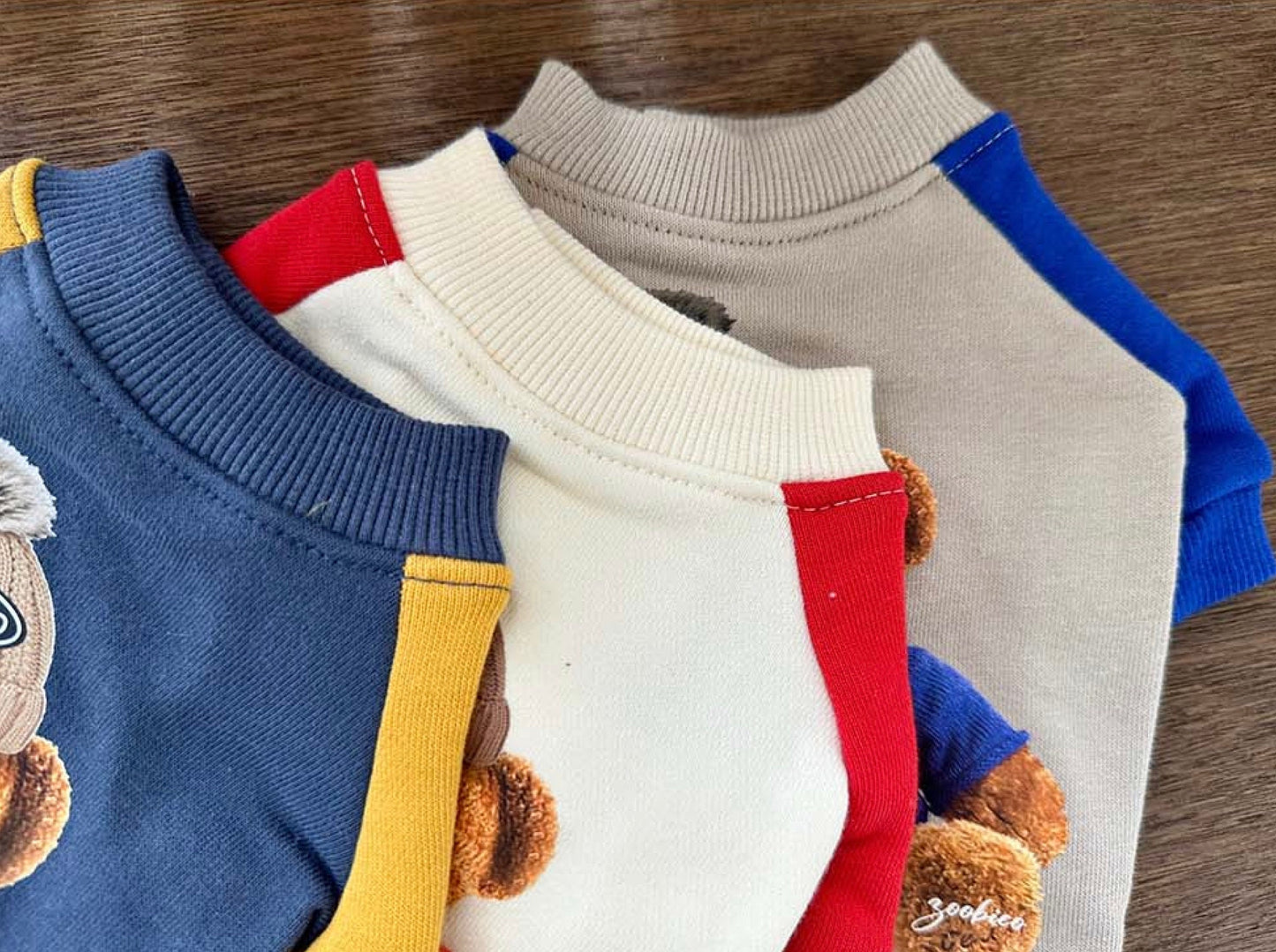 Love Bear SweatShirt, XS-2XL, Dog Sweater, Small Dog Top, Small Dog Clothes, Gift for Dogs, NKPUP - NKpup