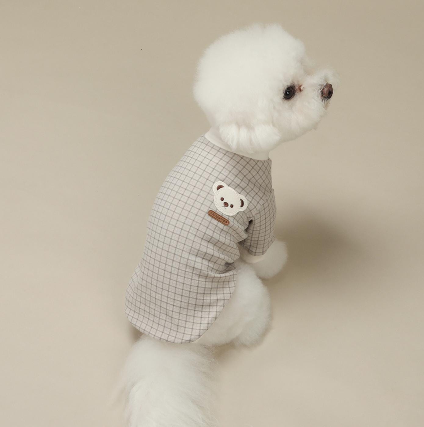 Charming Checker Tee, S-2XL, Small Dog Clothes, Dog Top, Dog T-shirts, Pet Clothes, NKPUP - NKpup