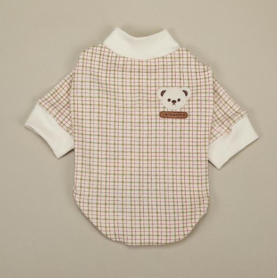 Charming Checker Tee, S-2XL, Small Dog Clothes, Dog Top, Dog T-shirts, Pet Clothes, NKPUP - NKpup