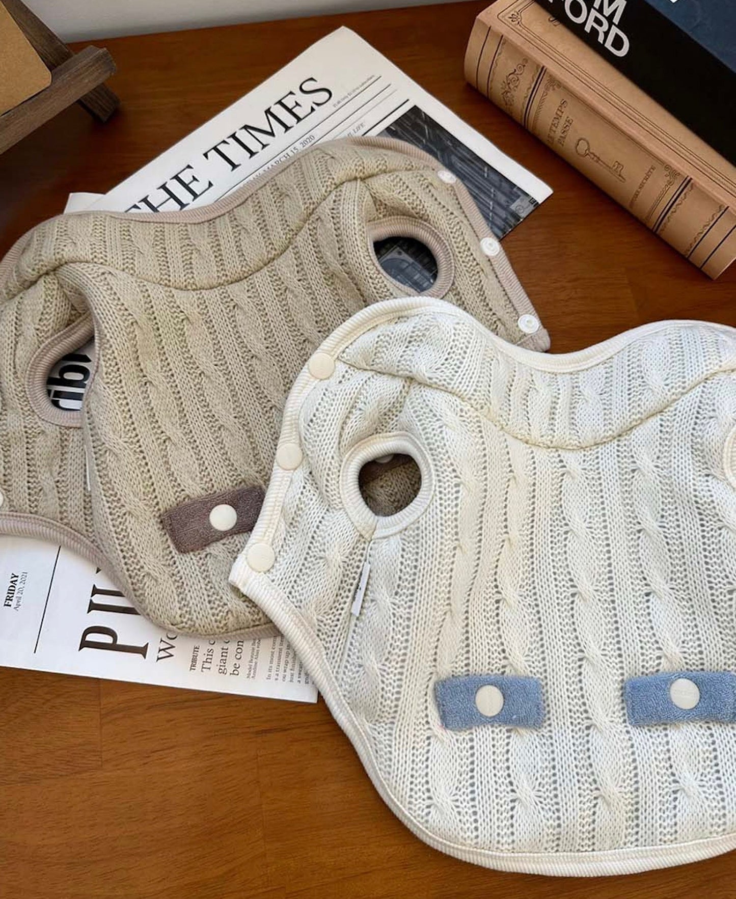 Cable Plush Vest, S-2XL, Dog Clothes, Dog-Sweater, Dog Outer, Dog Jacket, Dog Fashion, Dog Apparel - NKpup