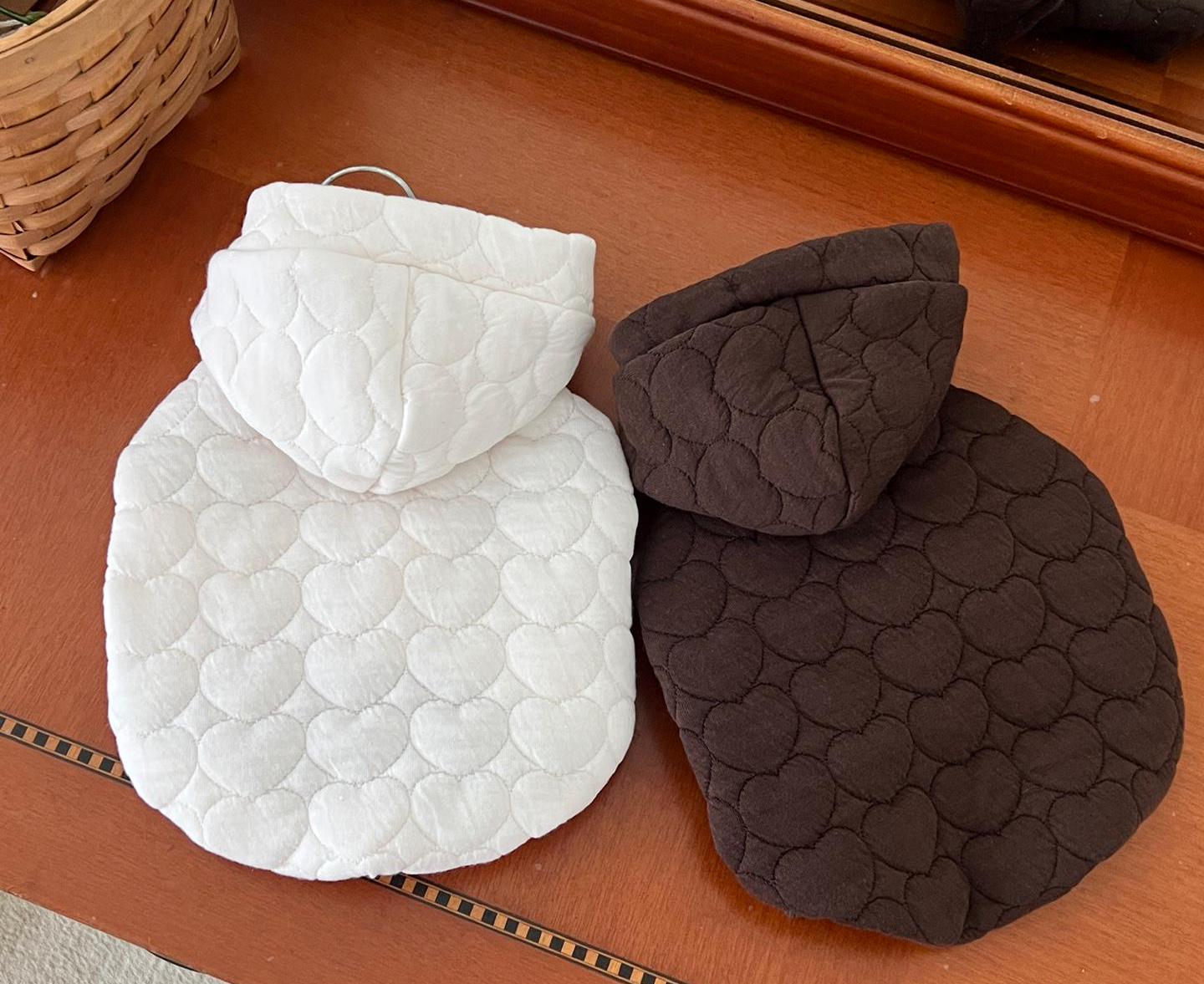 Duffle Quilted Coat, S-XL, Small Dog Clothes, Dog Jacket, Dog Hoodie, Dog Apparel, Pet Clothes, Dog Outfit - NKpup