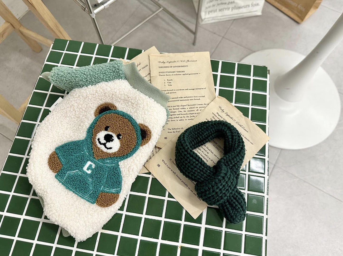 Teddy Bear Sherpa Sweater, S-2XL, Dog Sweater, Small Dog Top, Small Dog Clothes, Gift for Dogs, NKPUP - NKpup