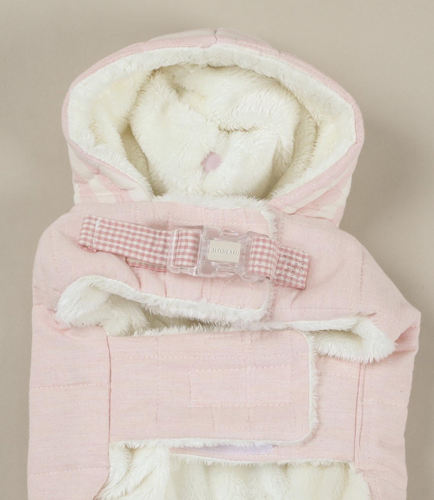 Quilted Furry Hoodie Vest w/D-ring, S-2XL, Small Dog-Vest, Dog Jacket, Dog Fashion, Dog Apparel, Pet Clothes, Dog Outfit - NKpup