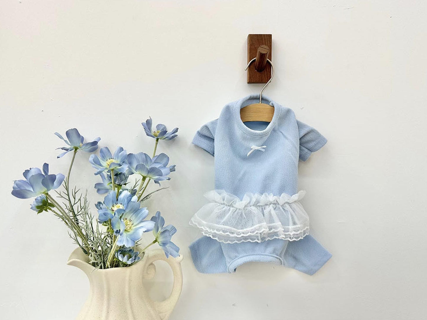 Tulle Ribbon Overall, XS-2XL, Dog Jumpsuit, Dog Romper, Dog Skirt, Dog Dress, Small Dog Clothes, Dog Fashion, Dog Apparel - NKpup