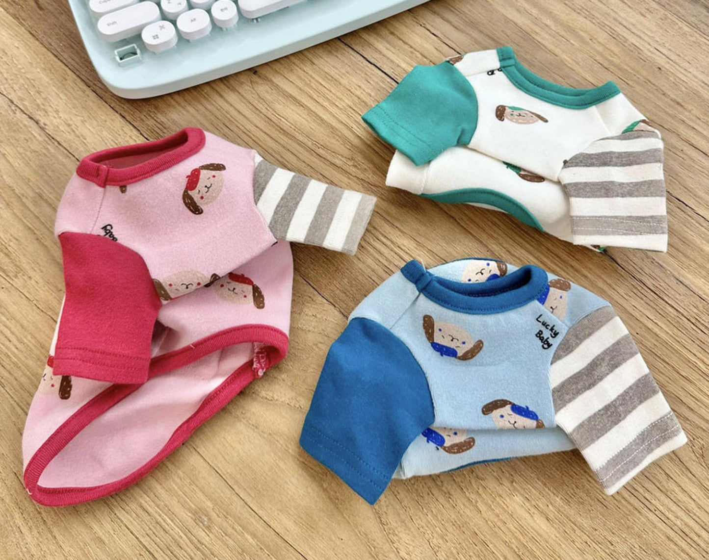 Playful Pup Tee, XS-2XL, Small Dog Clothes, Cotton Shirt, Dog-Tee, Dog T-shirt, Dog Top, NKPUP - NKpup