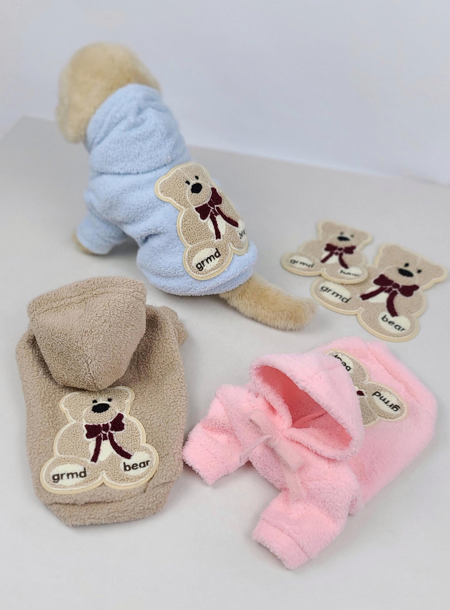 Teddy Hoodie Sweatshirts, S-XL, Small Dog Clothes, Dog Outer, Dog Fleece, Dog Winter Top, Dog Hoodie - NKpup