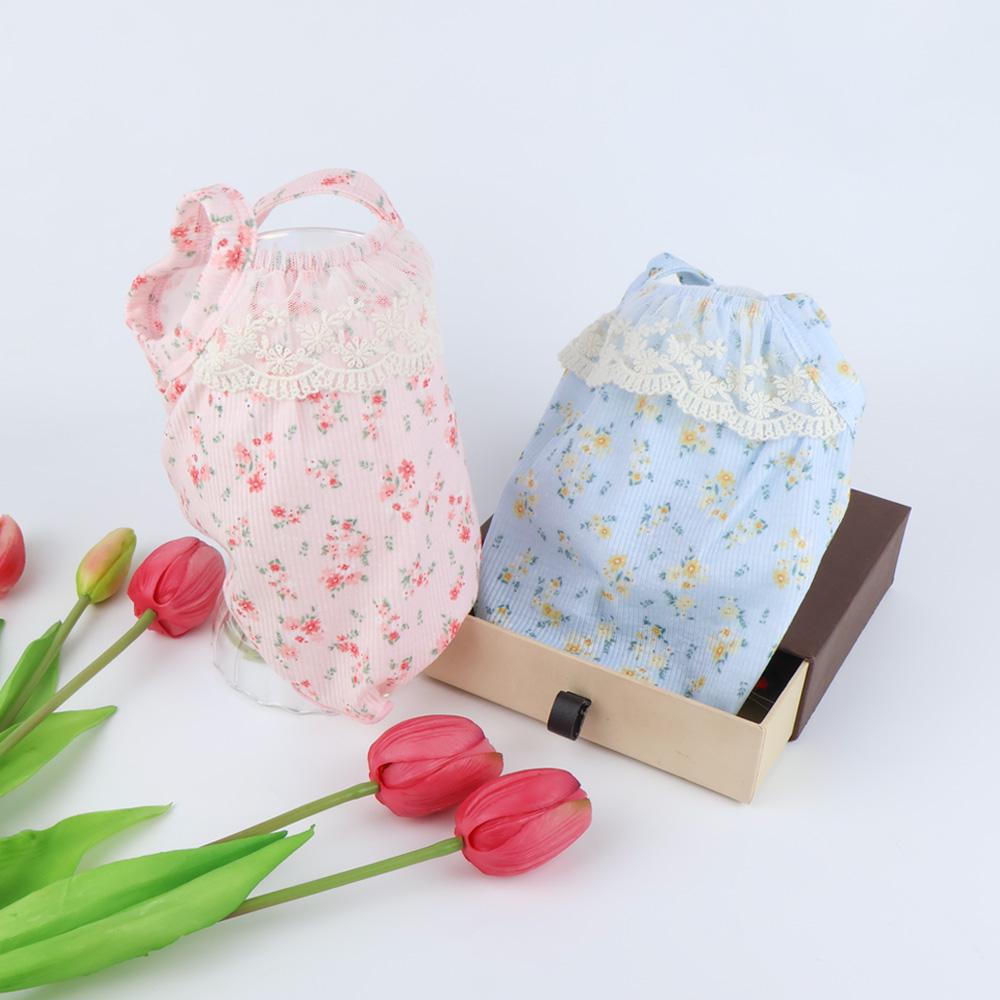 Lace Floral Top, S-2XL, Small Dog Clothes, Soft & Sweet Dog Top, Dog Summer Knit, NKPUP - NKpup
