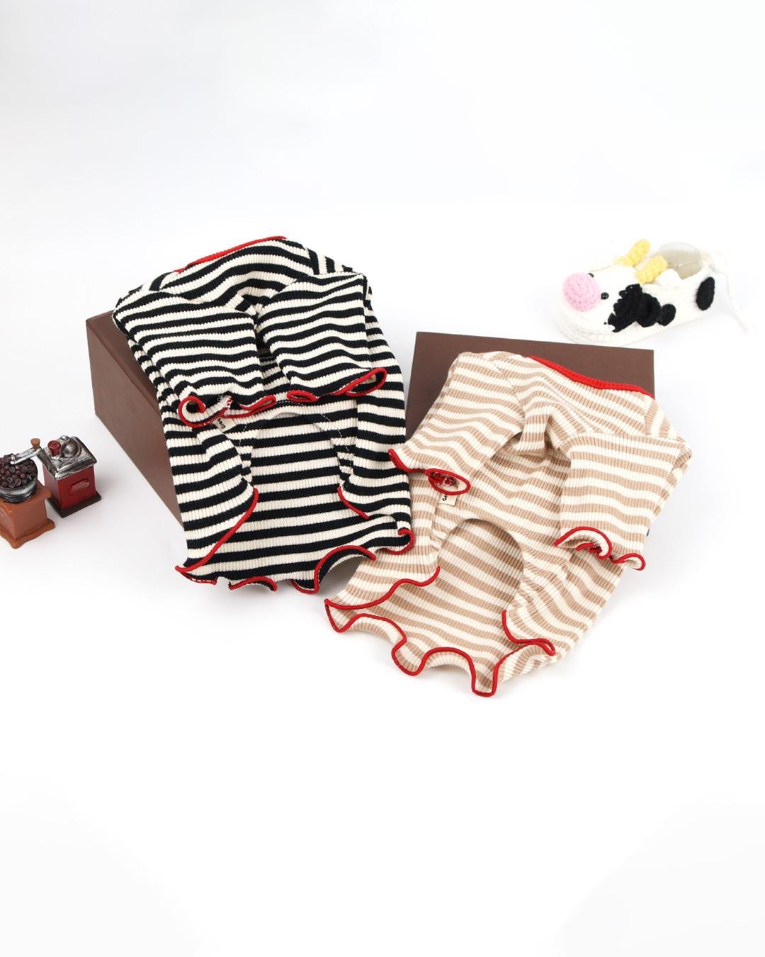 Ribbed Bow Tee, S-2XL, Small Dog Clothes, Ultra Lightweight Dog Top, Dog Knit, NKPUP - NKpup
