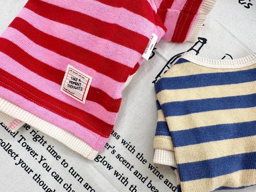 Cozy Knit Striped Shirt, XS-2XL, Small Dog Clothes, Ultra Lightweight Dog Top, Dog Knit, NKPUP - NKpup