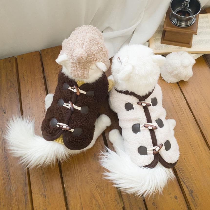 Duffle Fleece Vest, S-2XL, Small Dog Clothes, Dog Winter Vest, Dog Cozy Outfit, Dog Jacket, Gift for Furry Friends, NKPUP - NKpup