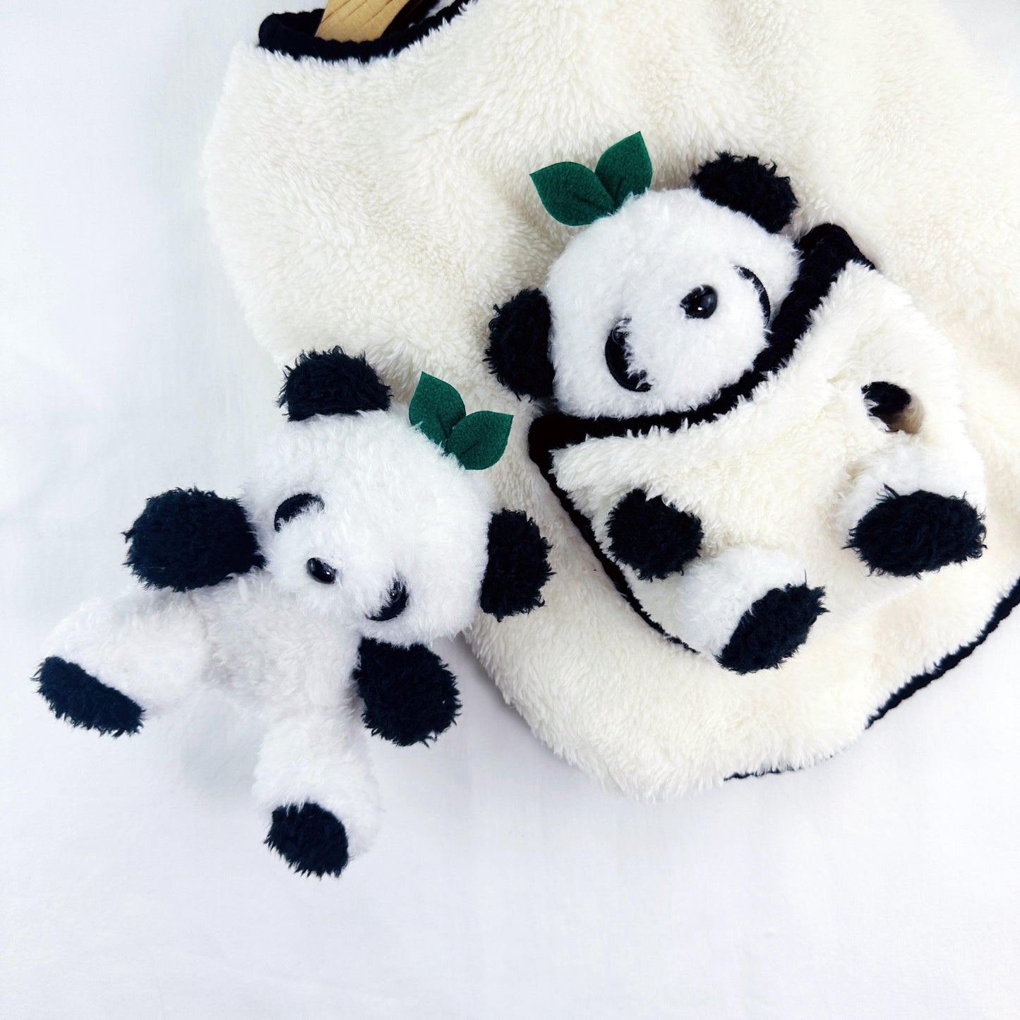 Panda Pocket Fleece Outfit Jacket&Overall, S-XL, Pajama Pet, Dog Jumpsuit, Small Dog Clothes, Dog Outfit, Dog Winter Top, Dog Gift - NKpup