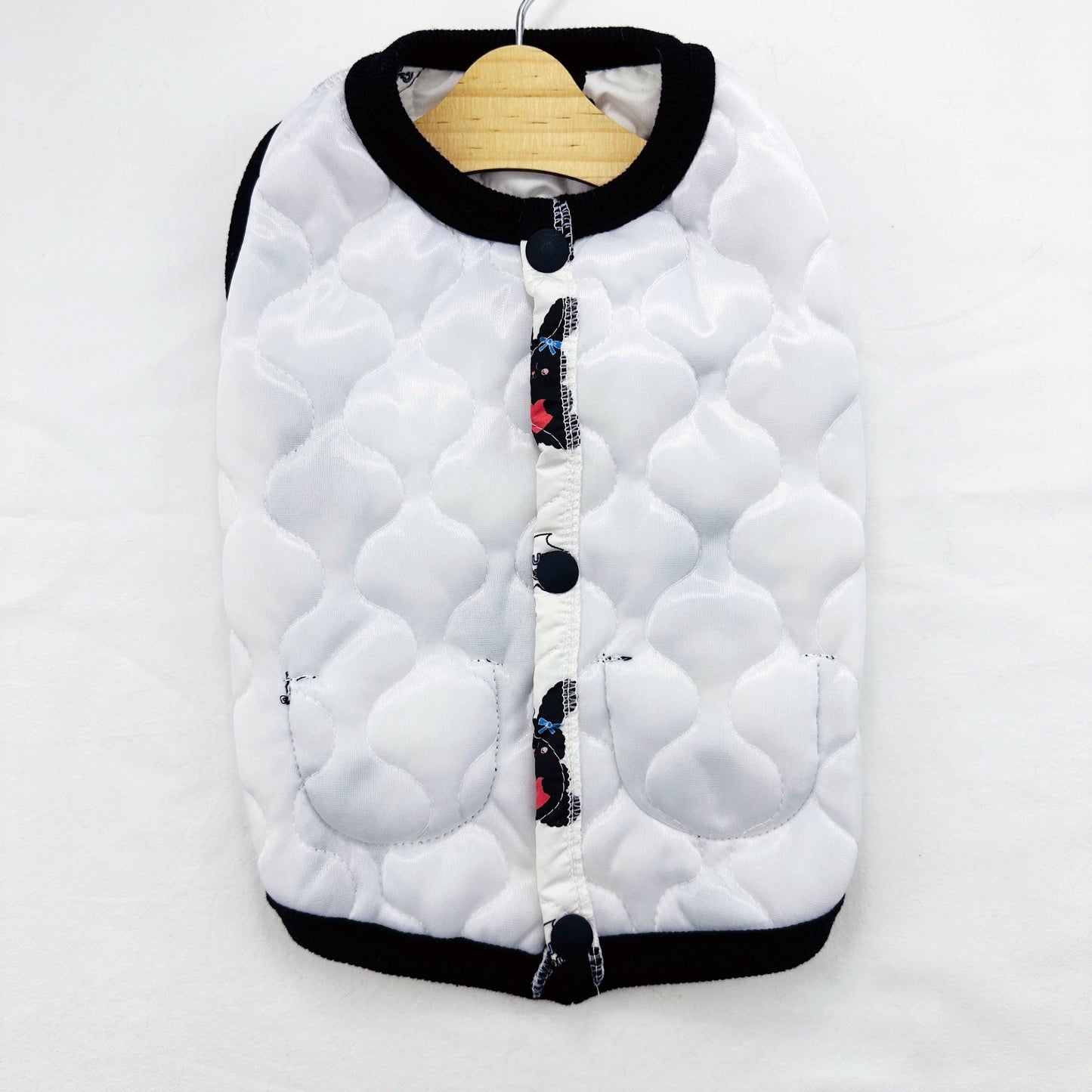 Bunny Quilted Vest, XS-3XL, Small Dog Clothes, Dog Vest, Dog Outer, Small Dog Fashion, NKPUP - NKpup