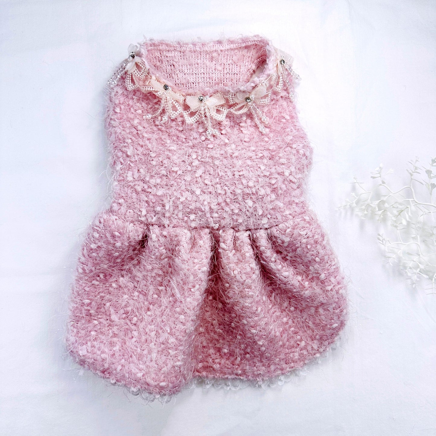 Fluffy Lace Party Dress, XS-2XL, Small Dog Clothes, Dog Luxury Dress, Dog Cute Outfit, Pet Clothing, NKPUP - NKpup