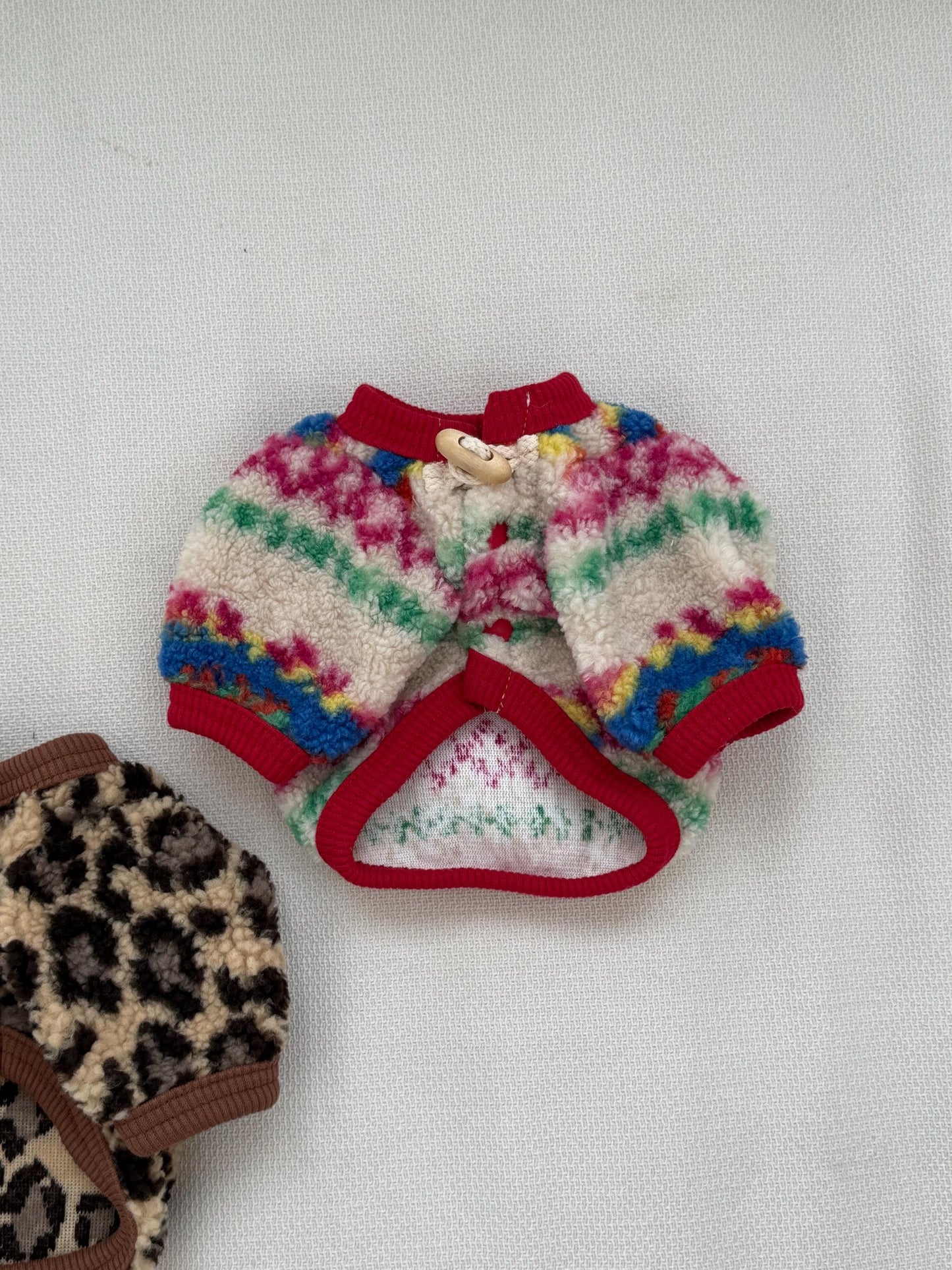 Sherpa D-Ring Fleece Top, S-2XL, Small Dog Clothes, Dog Winter Cozy Outfit, Dog Sweater, Gift for Furry Friends, NKPUP - NKpup