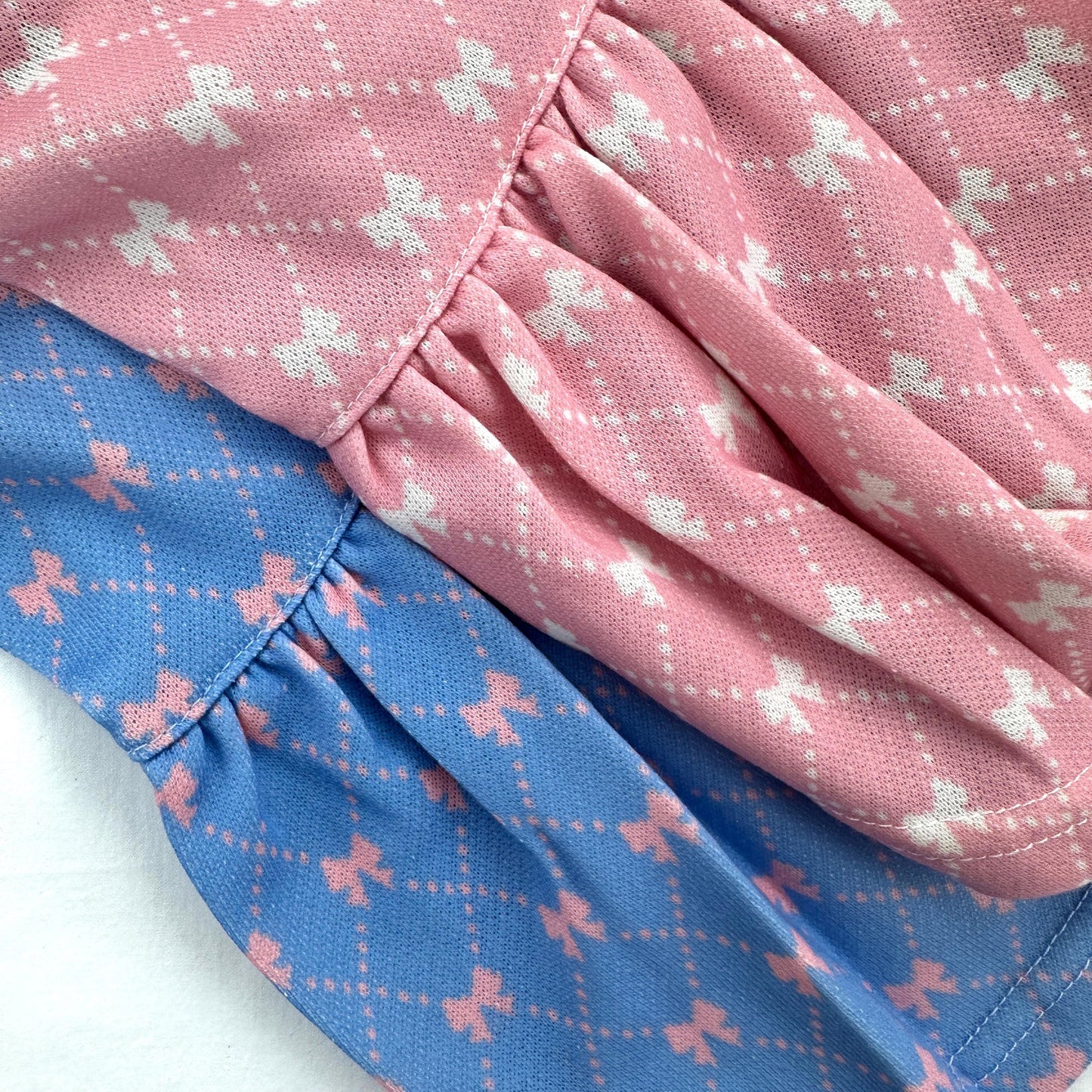 Bow Collar Dress, S-XL, Small Dog Clothes, Dog Dress, Dog Wedding, Dog Luxury Dress, NKPUP - NKpup