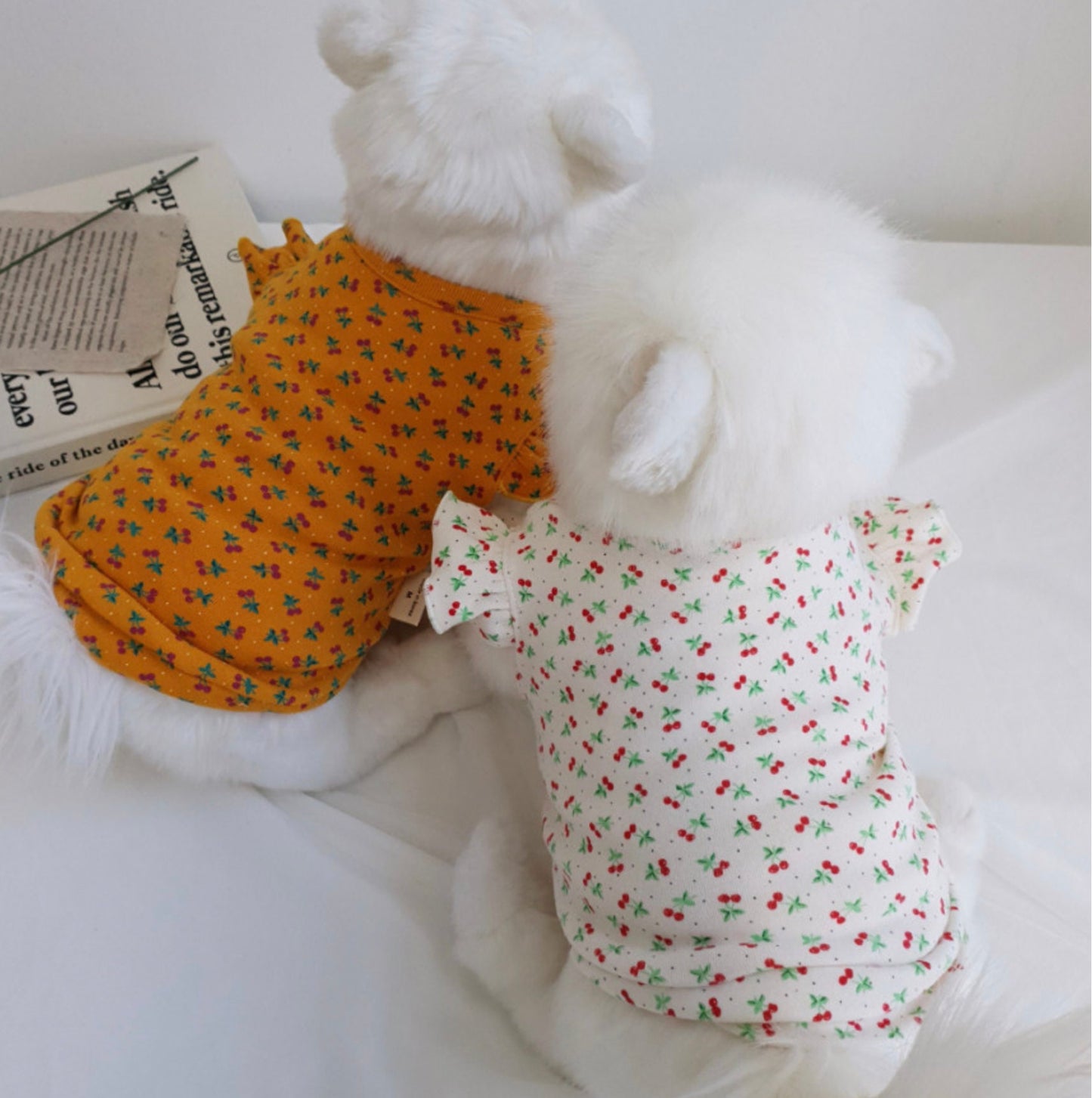 Cherry Frilled Shirt