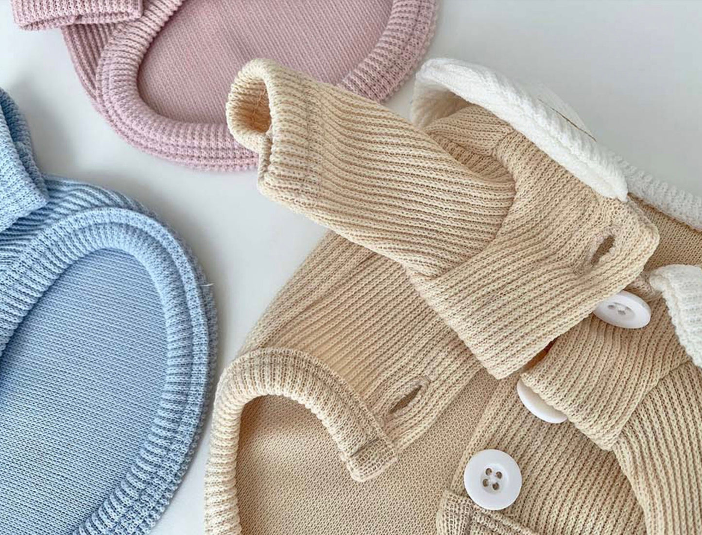 Ribbed Pastel Cardigan