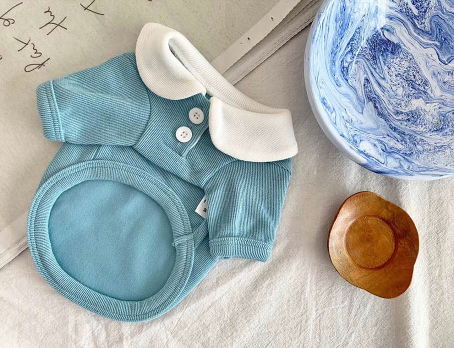 Round Collar T-Shirt