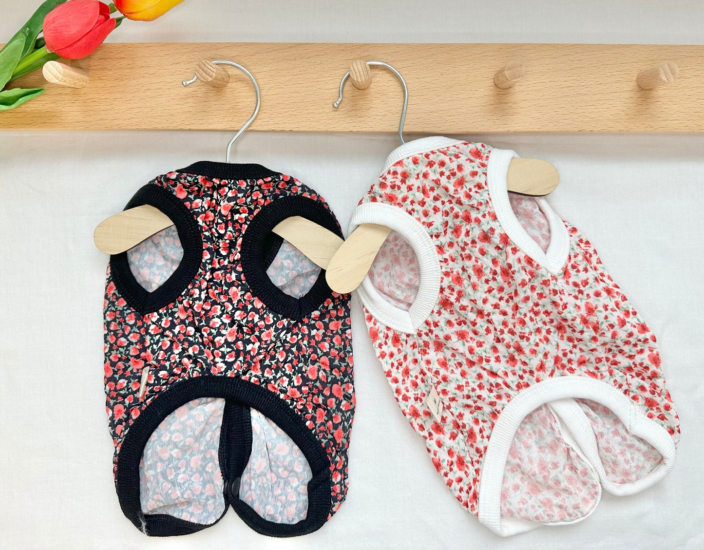 XS-3XL, Mini Floral Vest