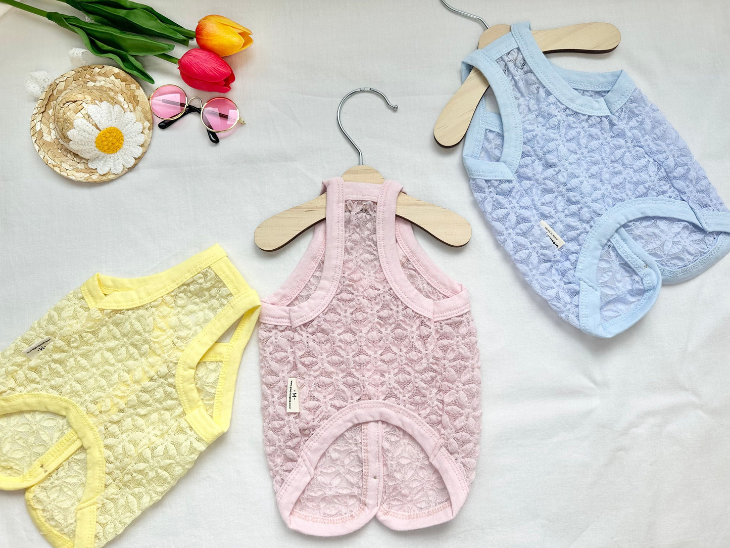Pastel Chiffon Vest