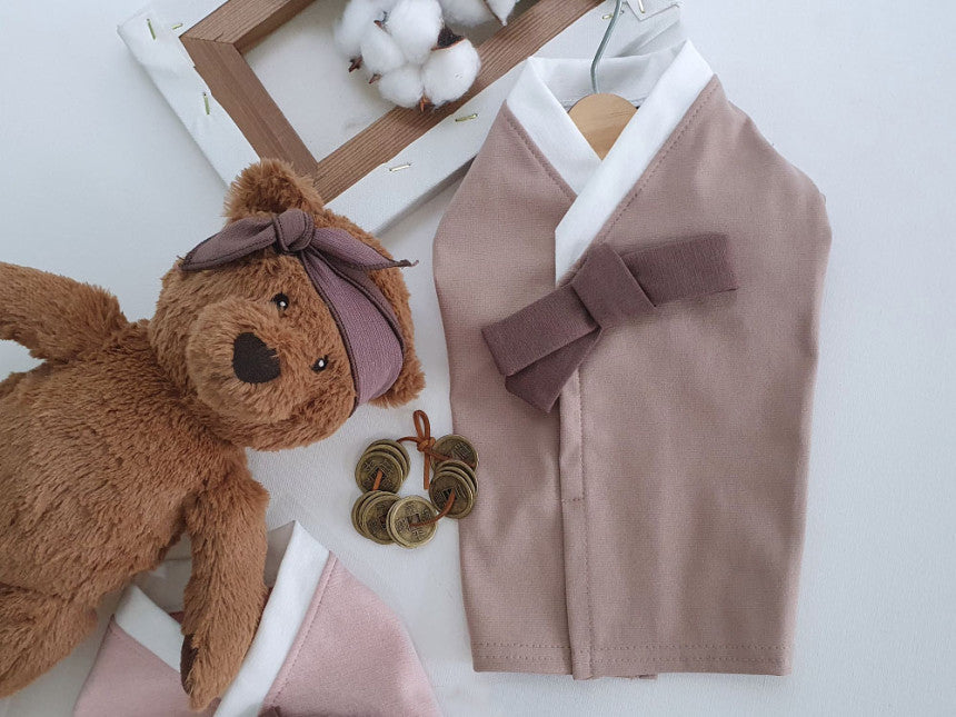 Traditional Durumagi Pet Hanbok