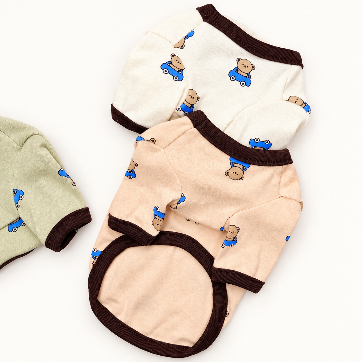 Teddy Bear Brooch Dog Shirt