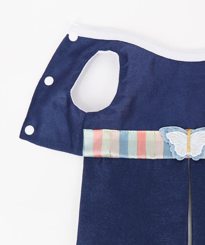 Navy Blue Pet Hanbok