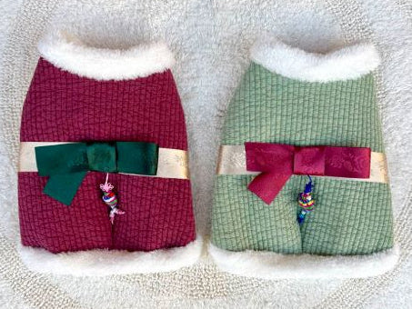 Cotton Quilted Vest Pet Hanbok