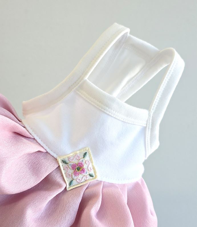 Organic Pink Pet Hanbok