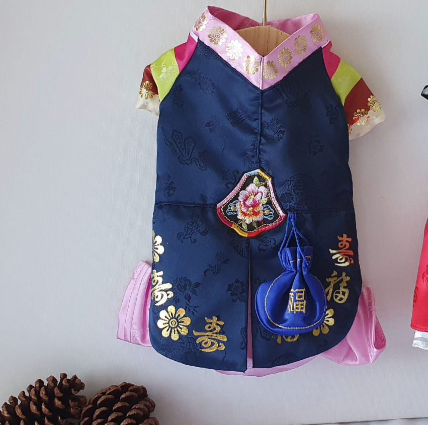 Traditional Embroidery pet Hanbok
