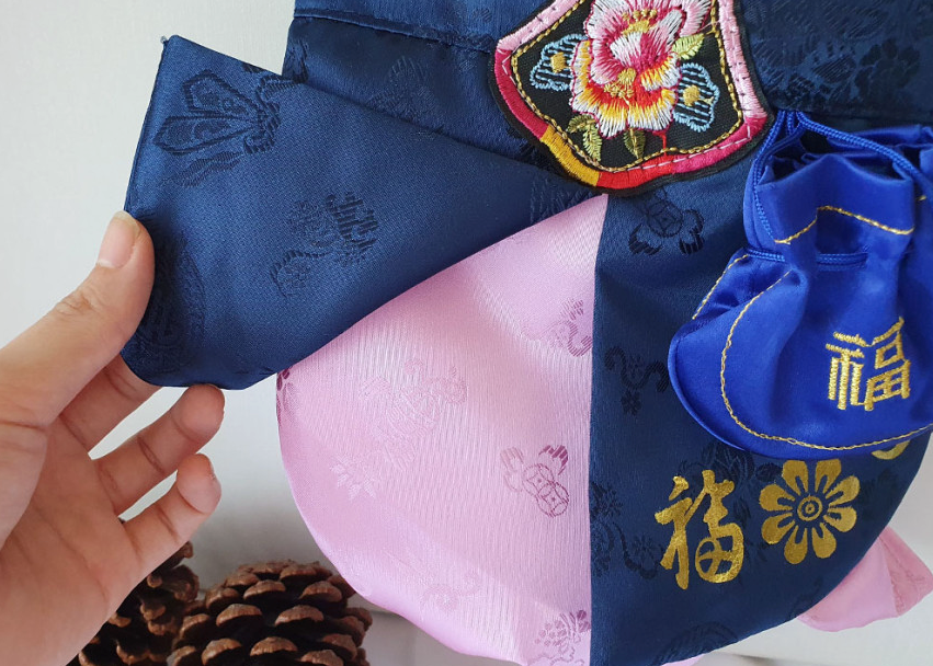 Traditional Embroidery pet Hanbok