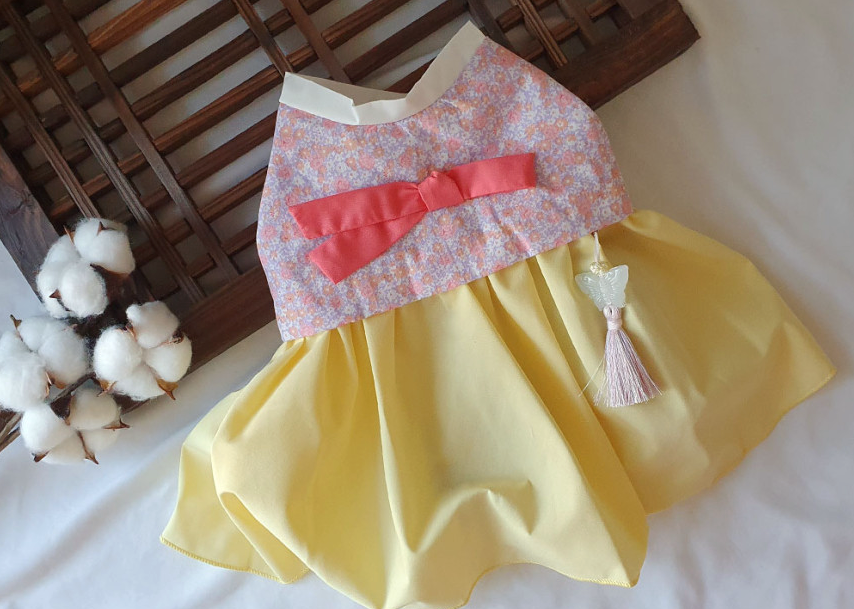 Floral Bow Hanbok