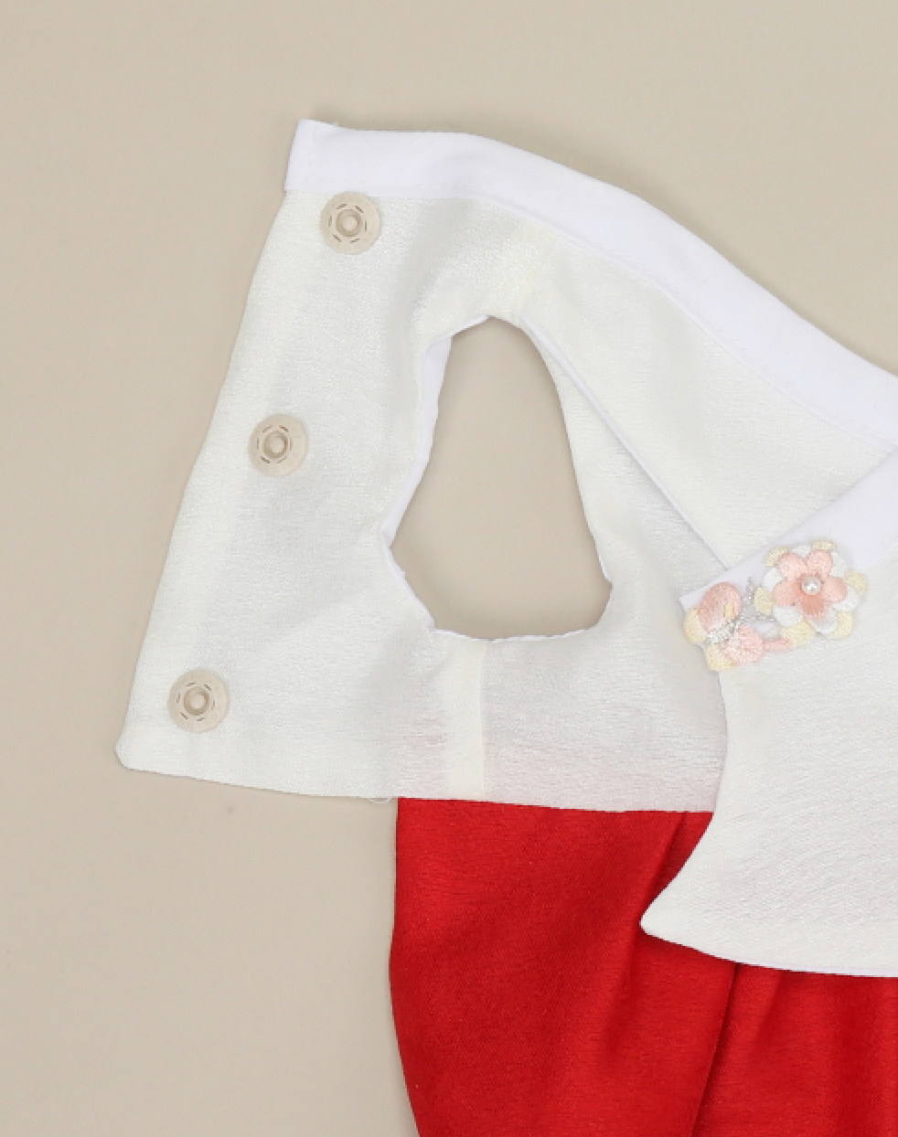 Princess Red Pet Hanbok