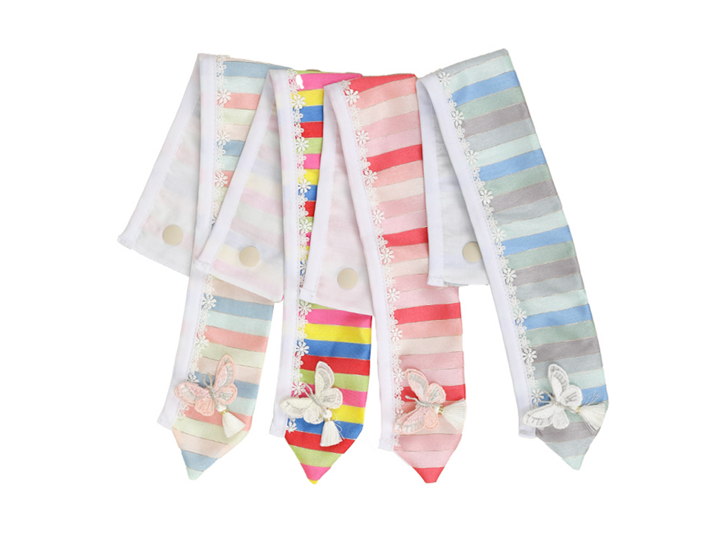 Butterfly Saekdong Pet Hanbok Cape