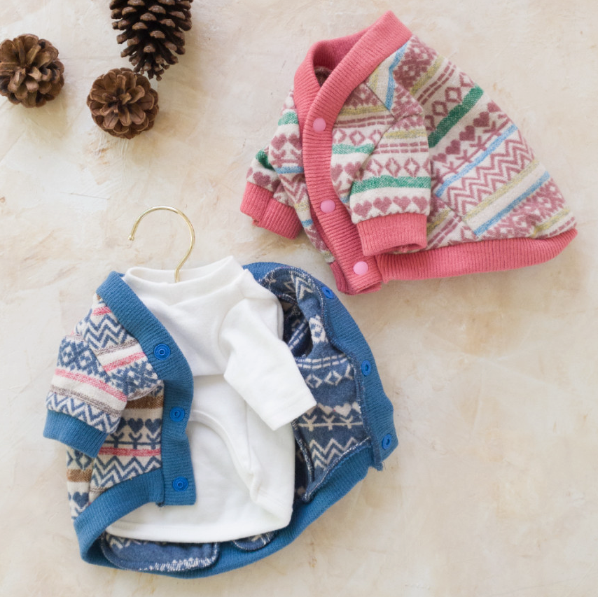 Jacquard Knit Cardigan