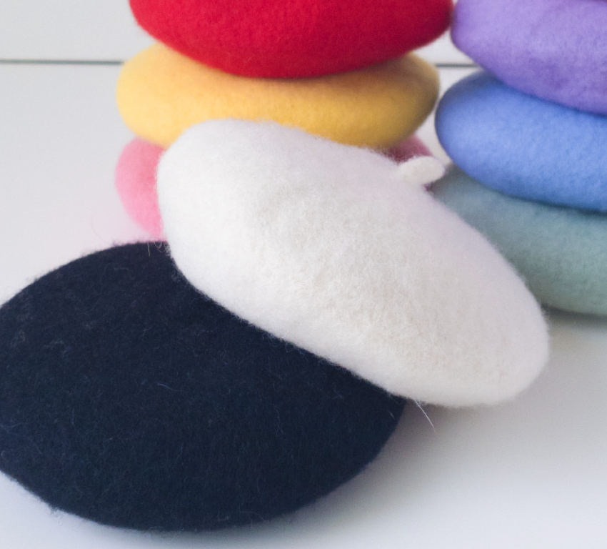 French Beret Dog Hat