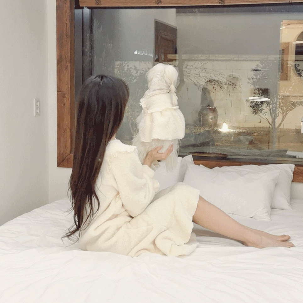 Boa Fleece Overall&Dress