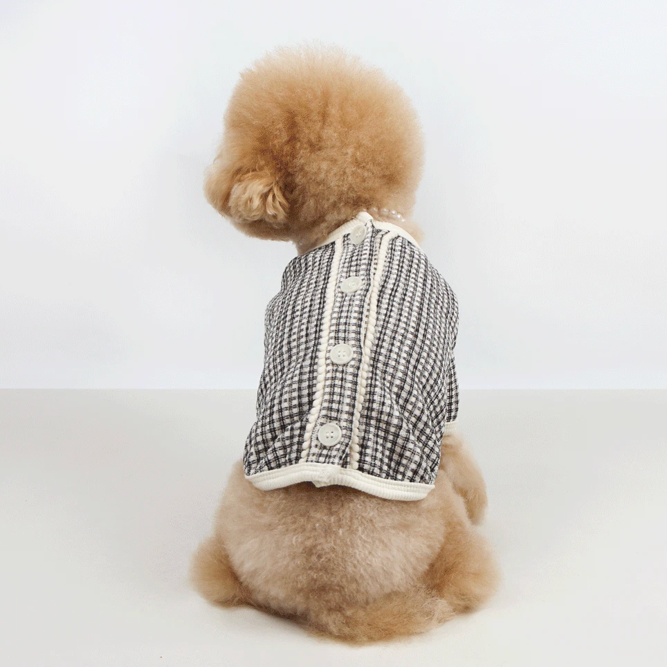 Gingham Cardigan