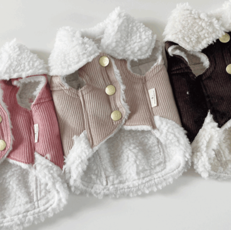 D-Ring Corduroy Jacket Vest
