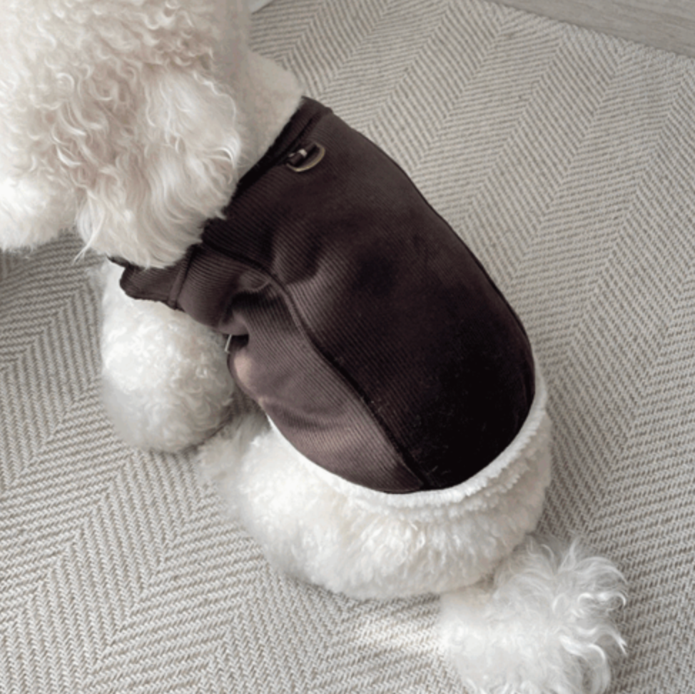 D-Ring Corduroy Jacket Vest